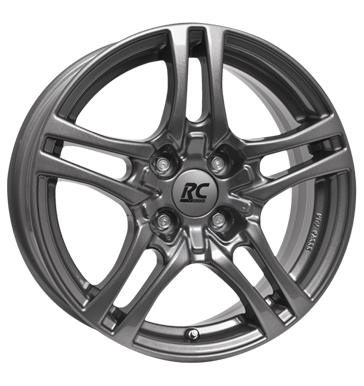 RCDesign RC26 6,5x15 ET35 4x100 63,4 titan metallic