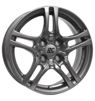 RCDesign RC26 6,5x15 ET35 4x100 63,4 titan metallic