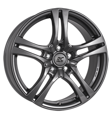 RCDesign RC26 7,5x17 ET38 5x120 72,6 titan metallic
