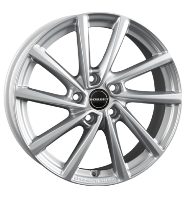 Borbet V 7x19 ET45 5x114,3 67,1 crystal silver