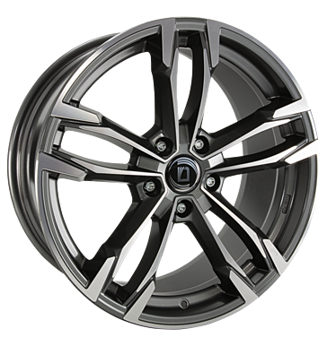Diewe Wheels Avio 8x18 ET45 5x112 66,6 PlatinS machined