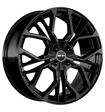 GMP Matisse 7x17 ET38 4x108 63,4 glossy black