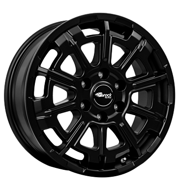 Brock B45 8x20 ET45 6x120 74,6 satin black matt