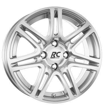 RCDesign RC28 7,5x17 ET15 4x108 65,1 kristallsilber