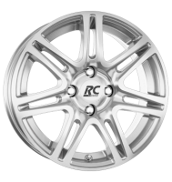 RCDesign RC28 7,5x17 ET45 4x100 63,4 kristallsilber