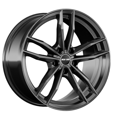GMP Swan 8,5x20 ET30 5x112 66,6 anthracite glossy