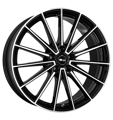 Brock B43 9x21 ET26 5x112 66,6 schwarz glanz vollpoliert