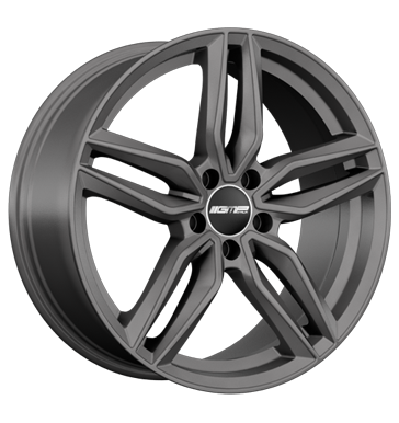 GMP Fasten 8x19 ET35 5x112 66,6 anthracite matt