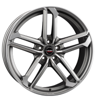 Borbet ATX 9,5x20 ET40 5x112 66,5 graphite polished matt