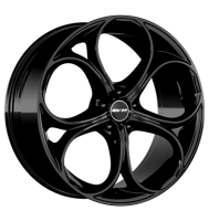 GMP Drake 8x18 ET40 5x110 65,1 black glossy