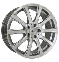 Brock B21 9x18 ET21 5x112 66,6 chromsilber