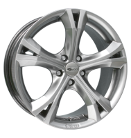 Brock B22 9x19 ET18 5x120 74,1 chromsilber