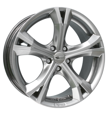 Brock B22 9x19 ET48 5x120 74,1 chromsilber