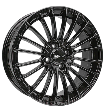 Brock B24 7x16 ET35 4x98 58,1 schwarz glanz