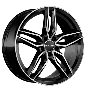 GMP Fasten 8,5x20 ET45 5x114,3 73,1 black diamond