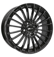 Brock B24 7x17 ET12 4x108 65,1 schwarz glanz