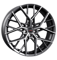 Borbet BY 8x19 ET27 5x112 66,5 titan polished matt