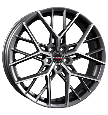 Borbet BY 8x19 ET40 5x108 72,5 titan polished matt