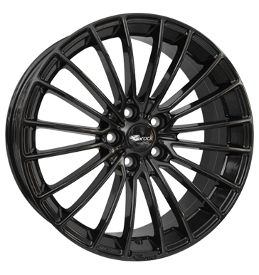 Brock B24 8x18 ET48 5x112 66,6 schwarz glanz