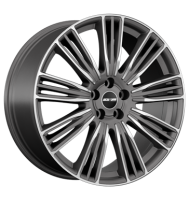 GMP Coventry 9x21 ET42 5x108 63,4 matt anthracite diamond