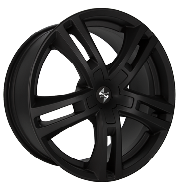Eta Beta Uriel 10x22 ET40 5x112 66,5 black - black cap