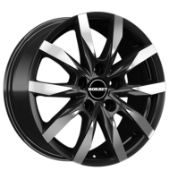 Borbet CW5 6x16 ET68 5x130 78,1 black polished matt