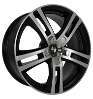 Eta Beta Uriel 11x23 ET20 5x112 66,5 black matt polish -...