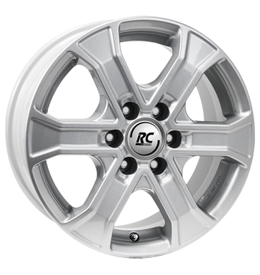 RCDesign RC31 7x17 ET33 6x139,7 100,1 kristallsilber