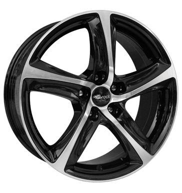 Brock B25 7x16 ET35 5x112 66,6 schwarz glanz vollpoliert