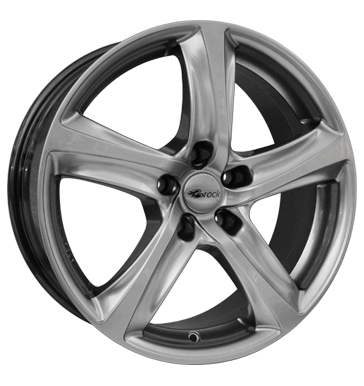 Brock B25 8x18 ET35 5x112 66,6 chromsilber