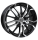 Brock B26 7,5x17 ET25 4x108 65,1 schwarz glanz vollpoliert