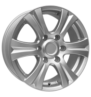 RCDesign RC14S 7,5x17 ET25 6x139,7 106,1 kristallsilber