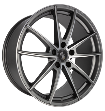Eta Beta Manay-K 8,5x19 ET25 5x120 78,1 anthracite matt polish