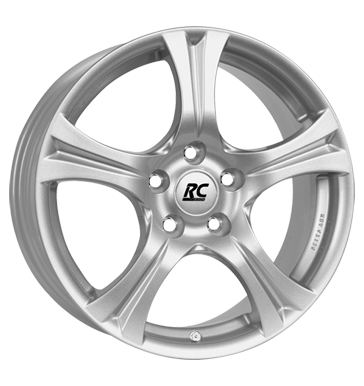 RCDesign RC14 7,5x17 ET38 5x110 65,1 kristallsilber