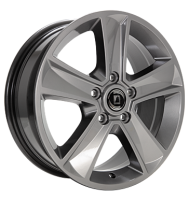 Diewe Wheels Mammut 5 7x16 ET42 5x108 65,1 Argento silber