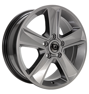 Diewe Wheels Mammut 5 7x16 ET45 5x114,3 66,1 Argento silber