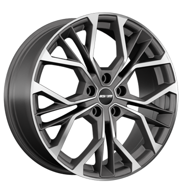 GMP Matisse 9x20 ET42 5x112 57,1 anthracite matt diamond