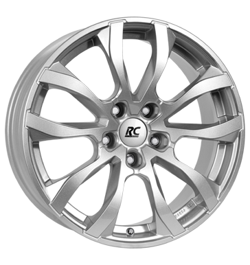 RCDesign RC23 8x18 ET45 5x108 63,4 kristallsilber