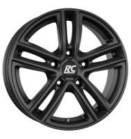 RCDesign RC27 7,5x17 ET40 5x112 66,6 schwarz klar matt