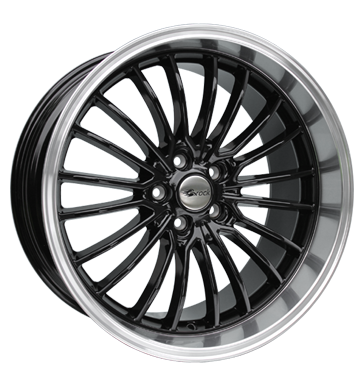 Brock B24GP 9x20 ET30 5x120 76,9 schwarz glanz hornpoliert