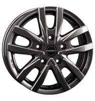 Borbet CW5 6,5x16 ET60 5x160 65,1 mistral anthracite glossy