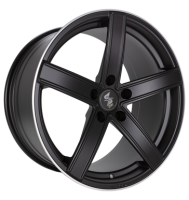 Eta Beta Uros-K 9x20 ET25 5x112 78,1 black lip polish