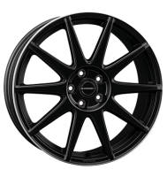 Borbet GTX 8x19 ET40 5x112 66,5 black matt rim silver