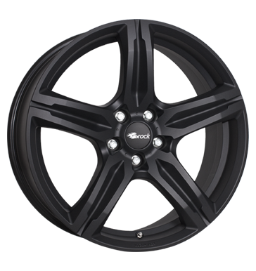 Brock B29 8x19 ET30 5x120 72,6 schwarz klar matt
