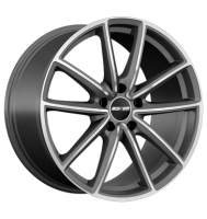 GMP Titan 10x22 ET48 5x130 71,6 anthracite diamond