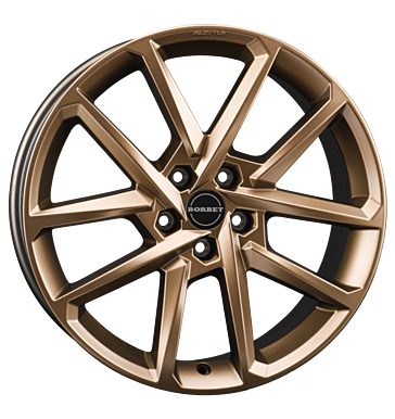 Borbet N 8x19 ET39 5x112 66,5 bronze