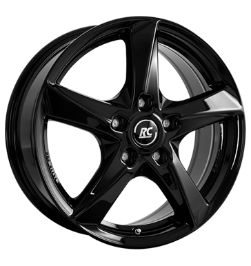 RCDesign RC30T 7x17 ET46 5x108 65,1 schwarz glanz