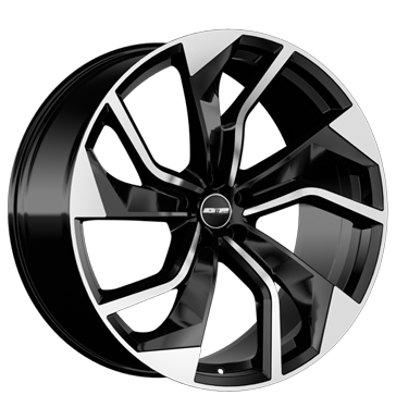 GMP Rebel 9x20 ET20 5x112 66,5 black diamond