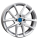 Borbet N 7x17 ET44 4x100 64 crystal silver