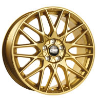CMS C25 8x19 ET45 5x112 66,5 complete gold gloss